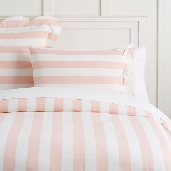 Pajama Stripe Girls Duvet Cover Sale Pottery Barn Teen