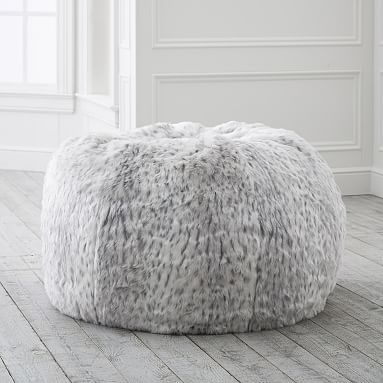Gray Leopard Bean Bag Chair Gray Leopard Bean Bag Chair