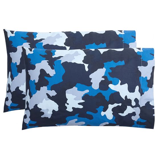 Classic Camo Boys Pillowcases Sale Pottery Barn Teen