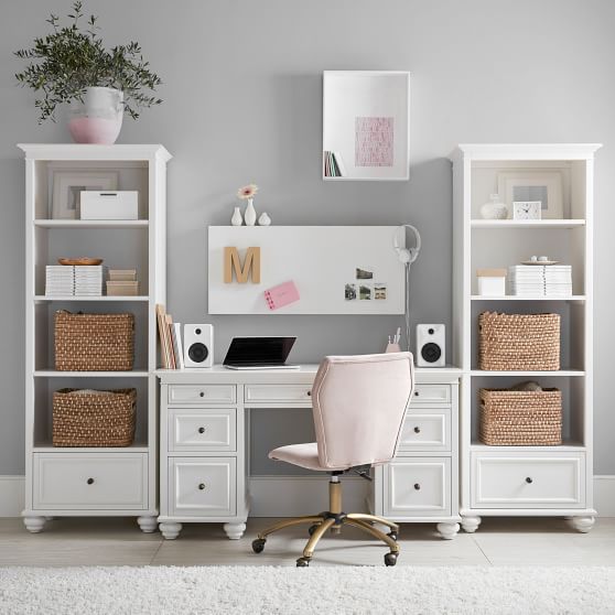 Chelsea Storage Desk Pottery Barn Teen