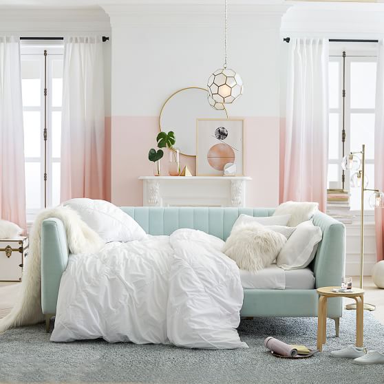 Avalon Channel Stitch Daybed Teen Bed Pottery Barn Teen