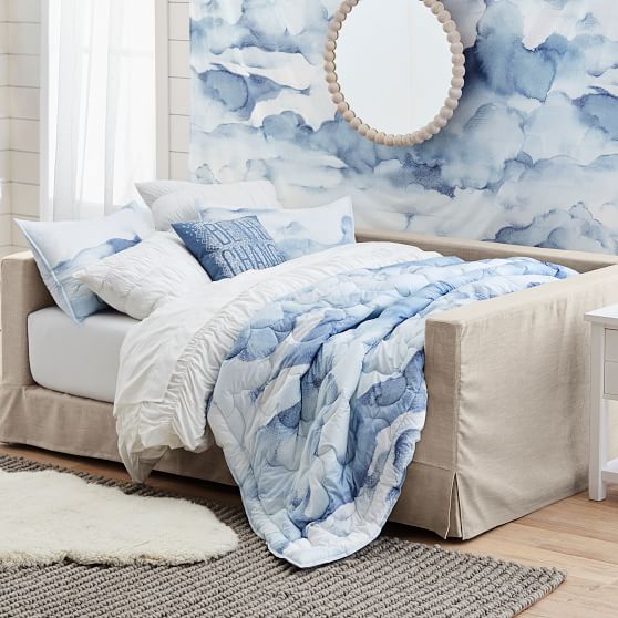 Cloud Girls Comforter Sham Pottery Barn Teen