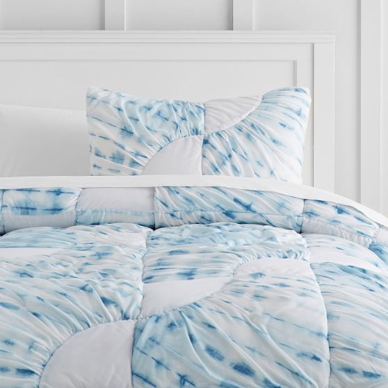 Ocean Spray Tie Dye Girls Quilt Sham Sale Pottery Barn Teen