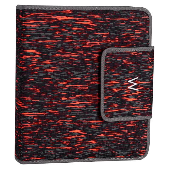 Static Neon Orange Binder For School Pottery Barn Teen