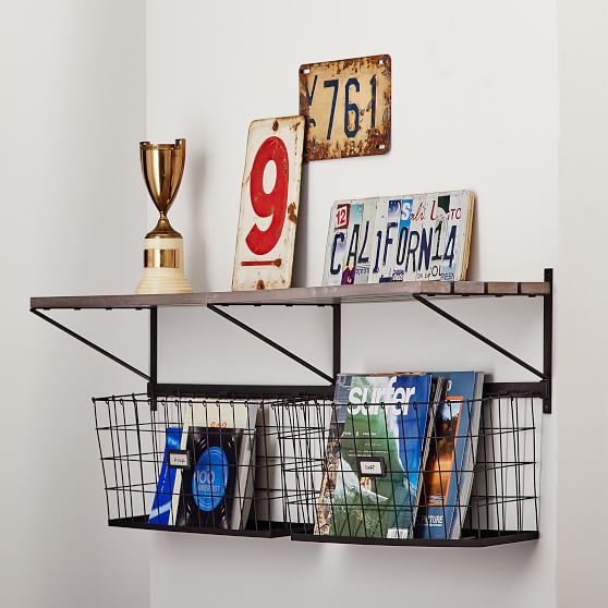 Train Rack Floating Shelf Pottery Barn Teen