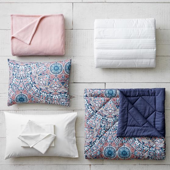 Medallion Deluxe Comforter Set Dorm Bedding Set Pottery Barn Teen