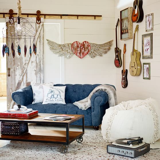 Junk Gypsy Heart With Wings