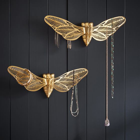 Fantastic Beasts Moth Wall Jewelry Holders Pottery Barn Teen