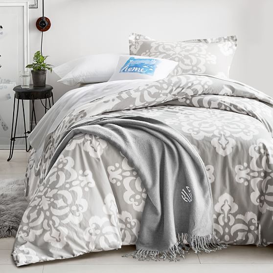 Ikat Medallion Girls Duvet Cover Pottery Barn Teen