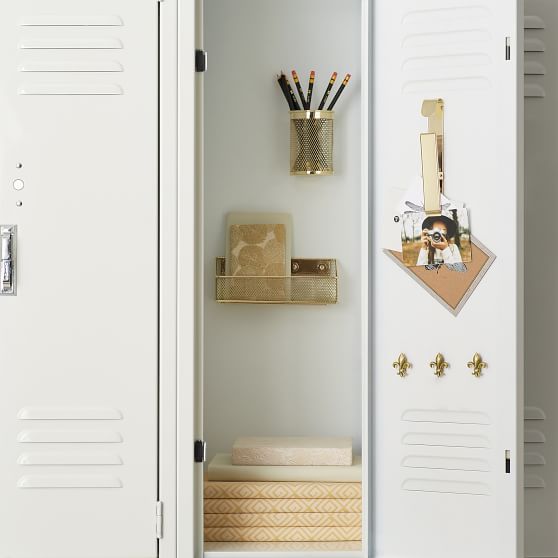Metal Locker Caddies Set Of 2 Locker Decoration Pottery Barn