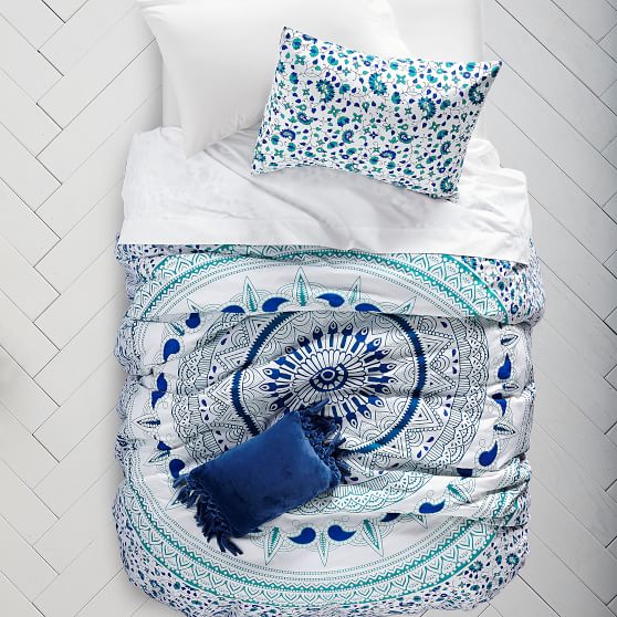 Tapestry Duvet Bedding Set Sale Pottery Barn Teen