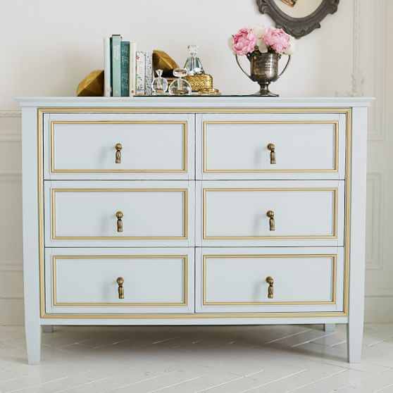 The Emily Meritt Royal Wide Teen Dresser Pottery Barn Teen
