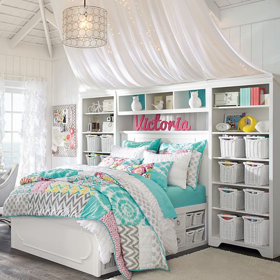 Shelby Teen Storage Bed Pottery Barn Teen