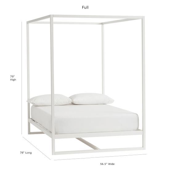Park Teen Canopy Bed Pottery Barn Teen