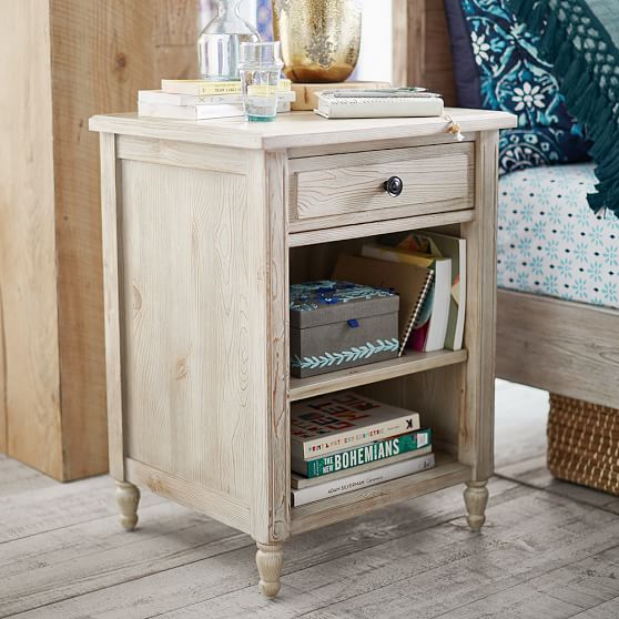 Genevieve Teen Nightstand Pottery Barn Teen