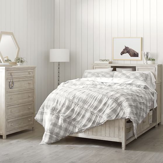 Beadboard Teen Storage Bed Pottery Barn Teen