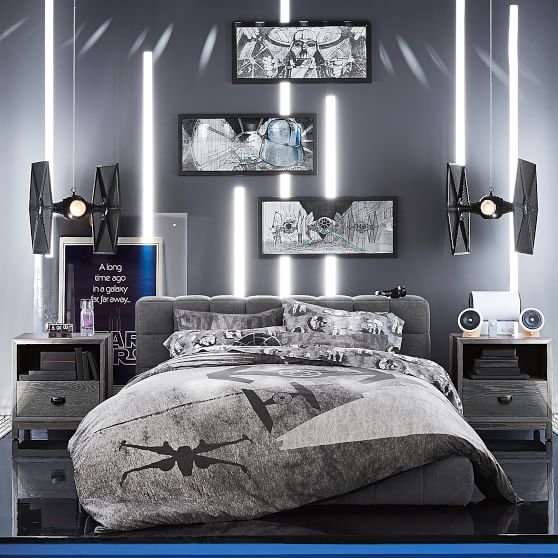 Star Wars Space Chase Duvet Cover Sham