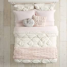Light Pink Down Comforter Pottery Barn Teen