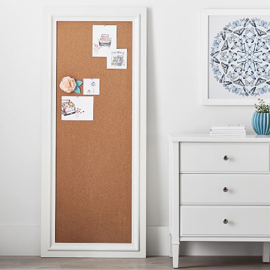 Classic Framed Corkboard Wall Organizers Pottery Barn Teen