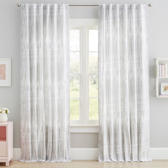 Tie Dye Curtain Teen Curtains Pottery Barn Teen