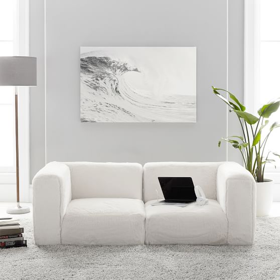 Cushy Lounge Loveseat Set 65