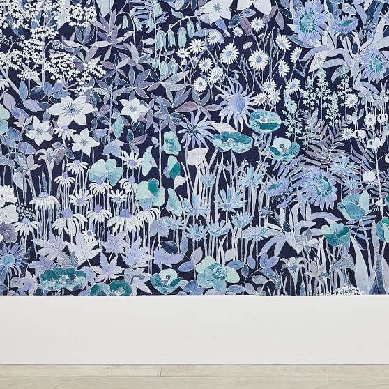 Liberty London Faria Removable Wallpaper Pottery Barn Teen
