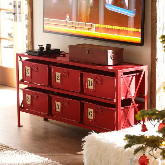Rockwell 6 Drawer Bookshelf Pottery Barn Teen