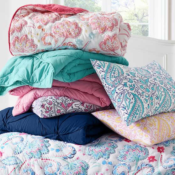 Tea Paisley Girls Duvet Cover Sale Pottery Barn Teen