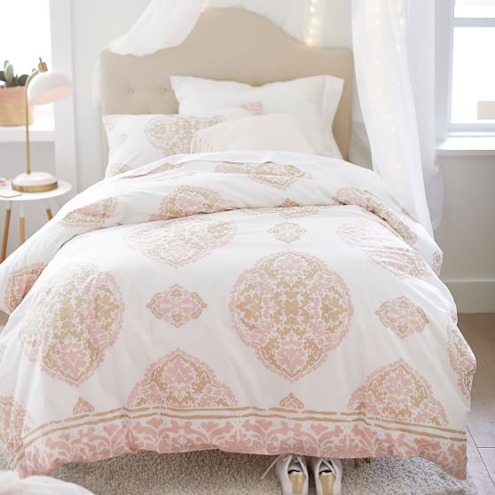 Aria Medallion Teen Duvet Cover Pottery Barn Teen