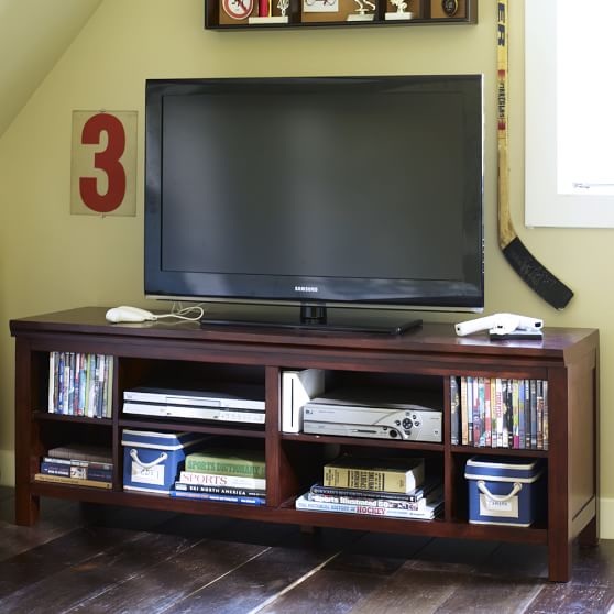 Stuff Your Stuff Media Console Pottery Barn Teen