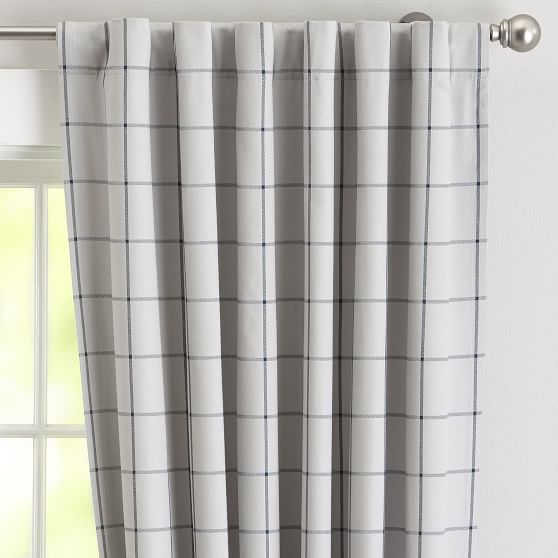 Boxter Plaid Blackout Curtain Teen Curtains Pottery Barn Teen
