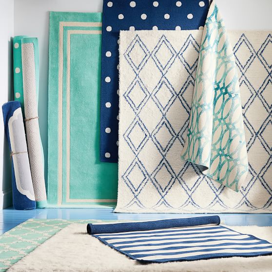 Watercolor Trellis Rug Teen Rug Pottery Barn Teen