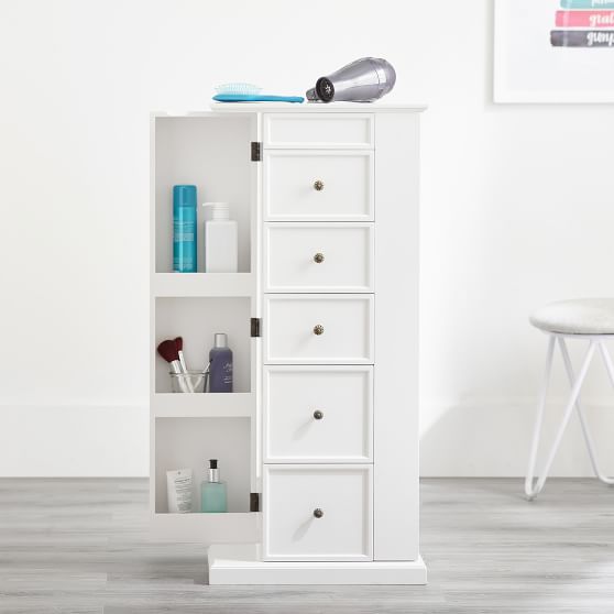Hannah Beauty Armoire Jewelry Storage Pottery Barn Teen