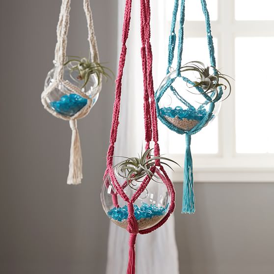 Macrame Hanging Plant Holder Room Decor Pottery Barn Teen