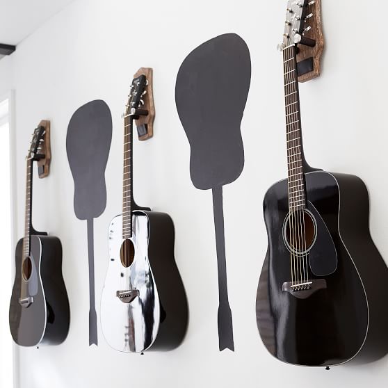 Guitar Wall Mount Pottery Barn Teen