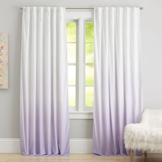 Ombre Blackout Curtain Teen Curtains Pottery Barn Teen