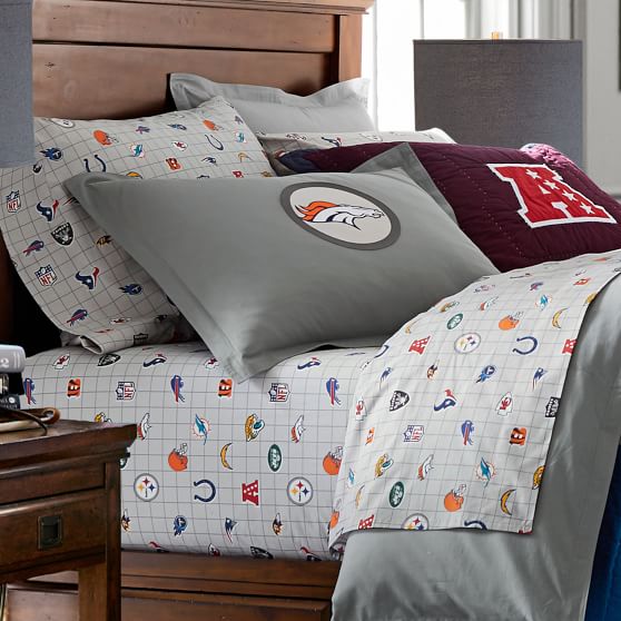 Nfl Boy S Sheet Set Pottery Barn Teen