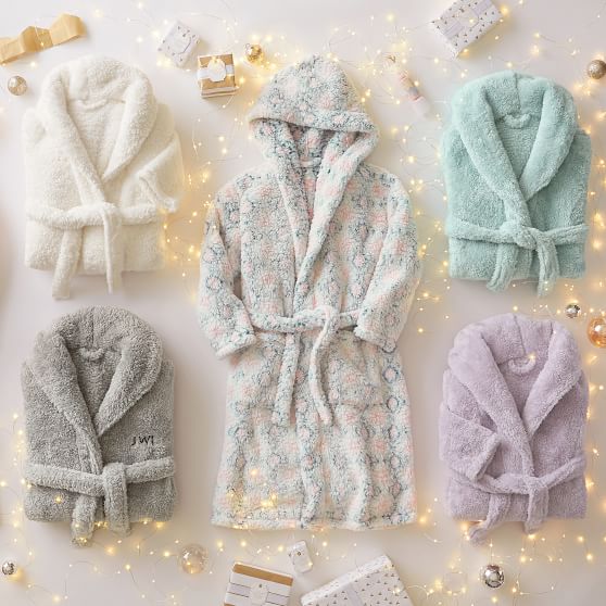 Alta Cozy Sherpa Robe Pottery Barn Teen