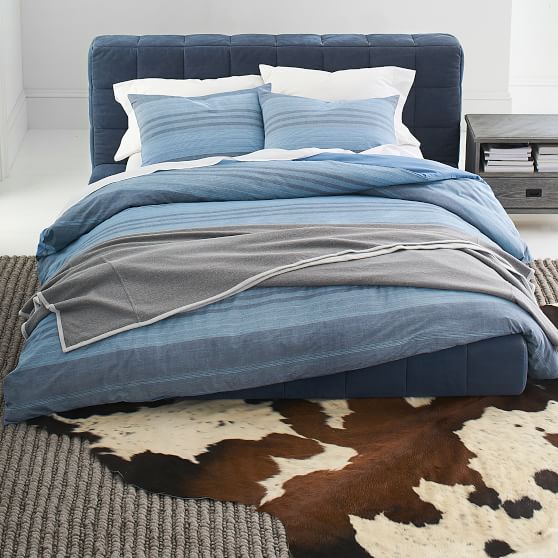 Brooklyn Stripe Boy S Duvet Cover Sham Pottery Barn Teen