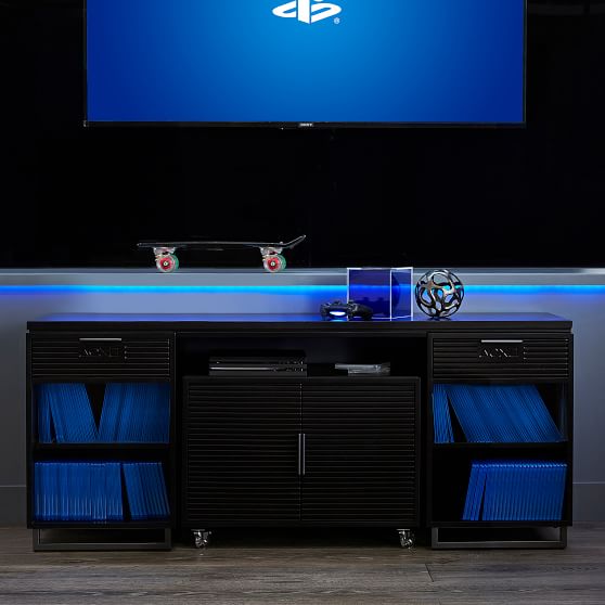 Gaming Media Console inspired by PlayStation® Pottery Barn Teen