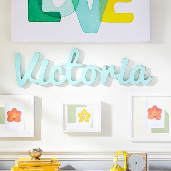 Script Name Wood Word Decor Script Name Wood Word Decor