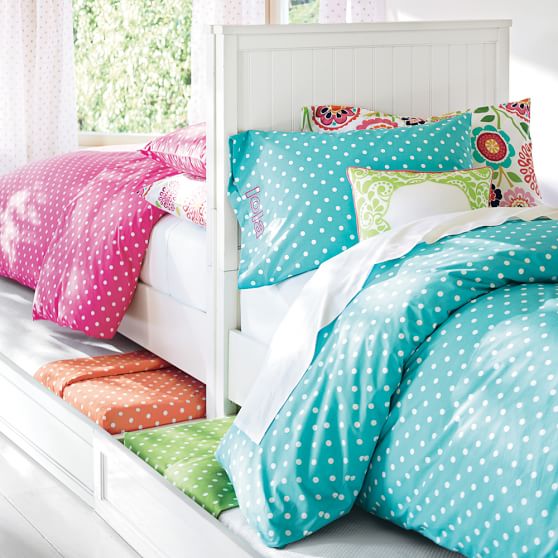 Dottie Girls Duvet Cover Sham Sale Pottery Barn Teen