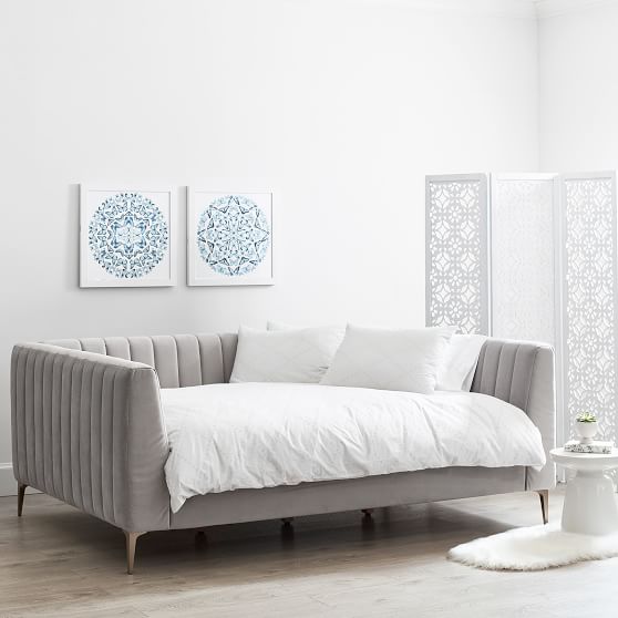 Avalon Channel Stitch Daybed Teen Bed Pottery Barn Teen