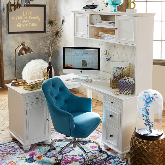Chelsea Corner Teen Desk Pottery Barn Teen