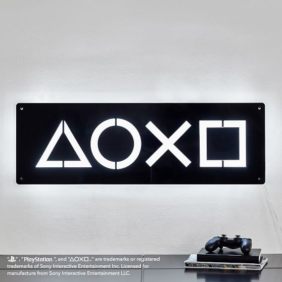 Icon Decorative Wall Light Inspired By Playstation Pottery Barn