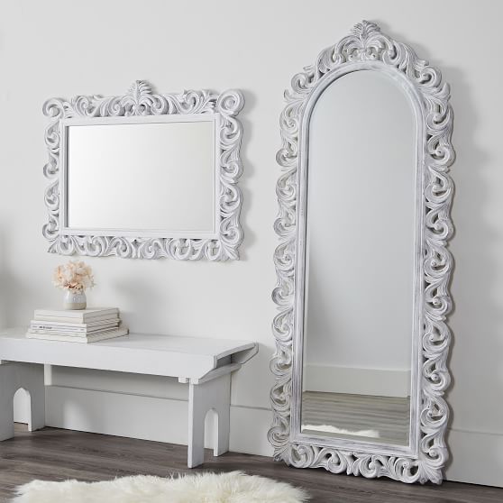 Ornate Framed Decorative Mirror Pottery Barn Teen