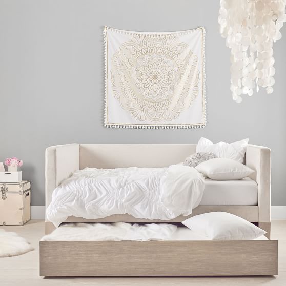 Bailey Daybed with Trundle Teen Bed Pottery Barn Teen