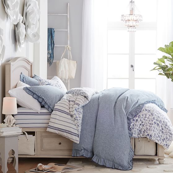 Chelsea Teen Storage Bed Pottery Barn Teen