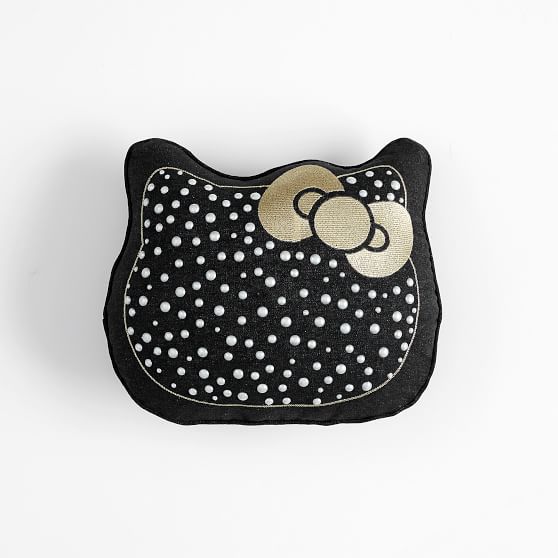 Hello Kitty Beaded Pillow Teen Throw Pillows Pottery Barn Teen