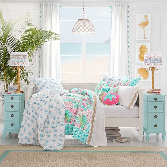 Lilly Pulitzer Elephant Bazaar Quilt Sham